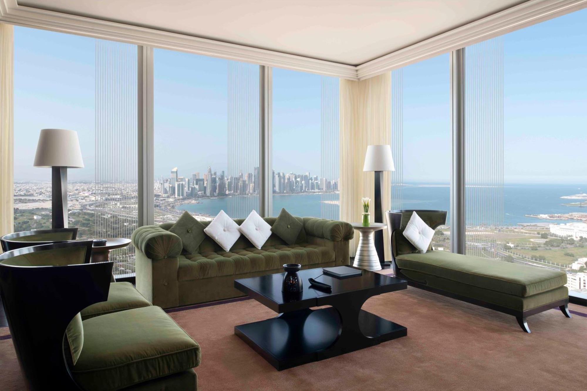 Banyan Tree Doha At La Cigale Mushaireb Luaran gambar A living room in a typical apartment
