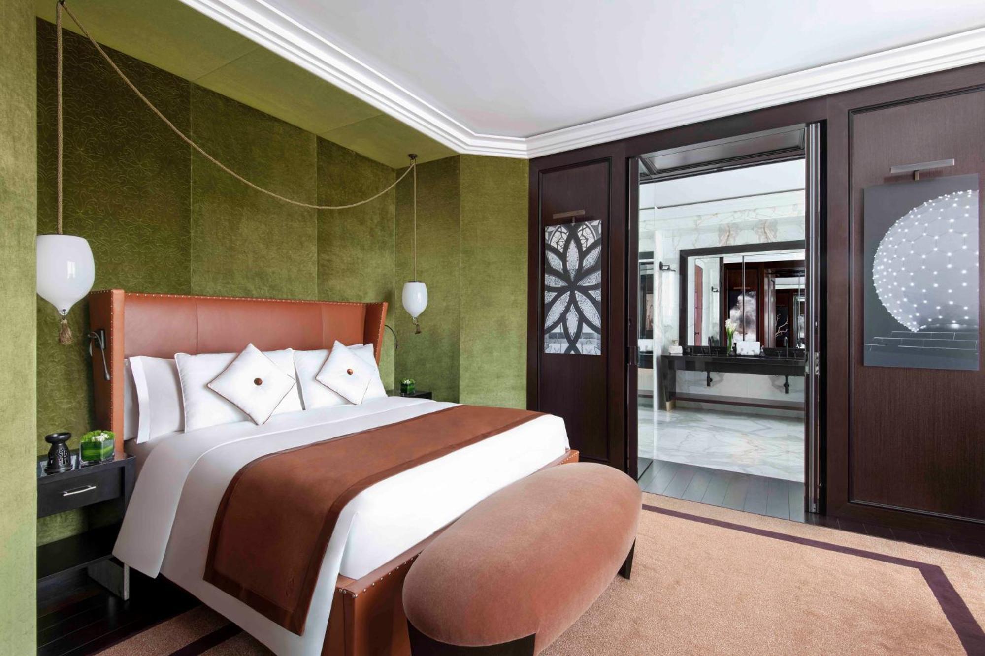 Banyan Tree Doha At La Cigale Mushaireb Luaran gambar A bedroom at the Mandarin Oriental, London